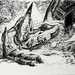 Dead In Its Tracks: Taboo Golia's Doom (Pen on Paper)