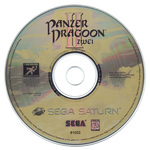 Panzer Dragoon II Zwei NTSC Version Disc