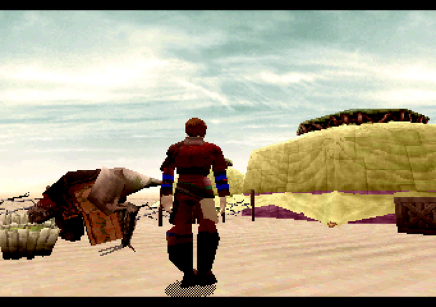 Panzer Dragoon Saga Caravan Screenshot
