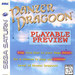Panzer Dragoon Playable Preview (NTSC) Sleeve Front