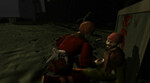 Panzer Dragoon Saga Cutscene Screenshot: Death of Edge's Captain