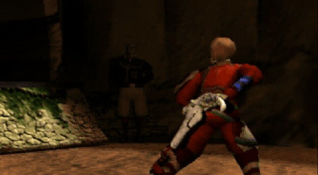 Panzer Dragoon Saga Cutscene Screenshot: Craymen at Zoah