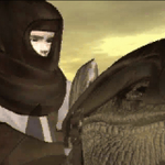 Panzer Dragoon Saga Cutscene Screenshot: Azel's Journey