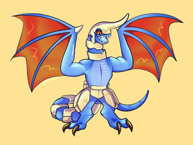 Blue Dragon Chibi
