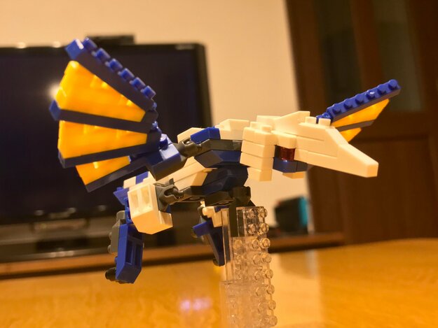 LEGO Blue Dragon