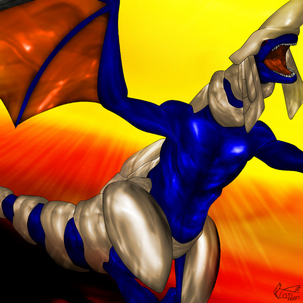 Blue Dragon Fan Art