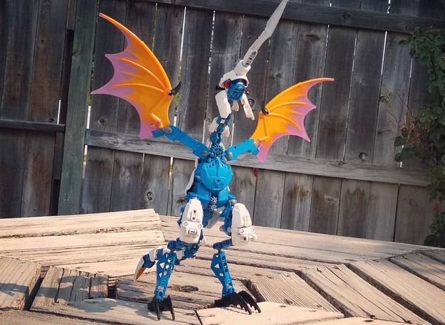 Bionicle Blue Dragon