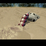 Panzer Dragoon Saga Garil Desert Screenshot