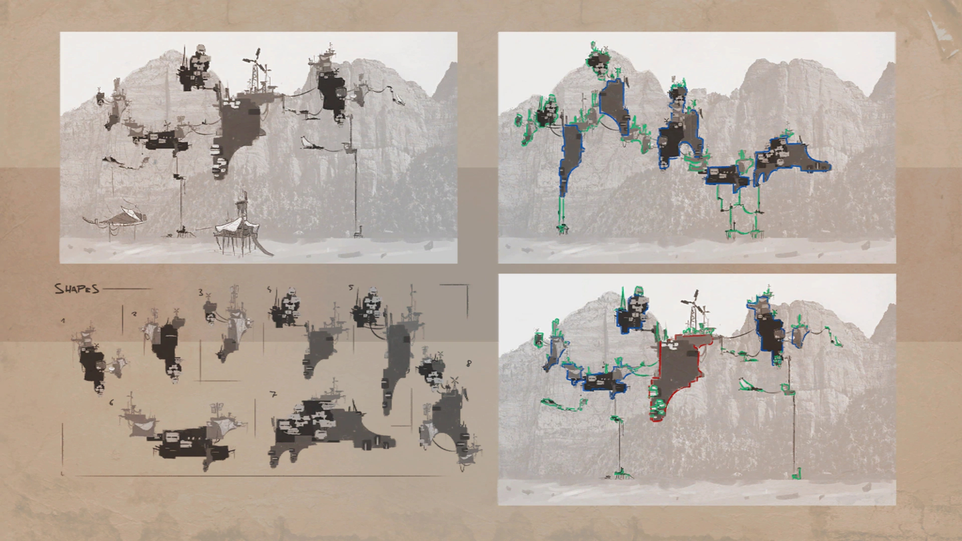 Panzer Dragoon Legacy Excavation Site Concept Art