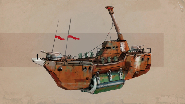 Naraka Class Imperial Battleship Concept Art