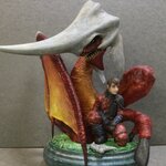 Edge and Dragon Sculpture