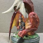 Edge and Dragon Sculpture
