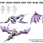 The Good Rider and the Blue Dragon