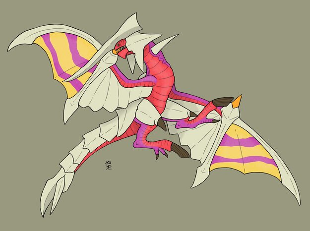 Stripe Wing Commission