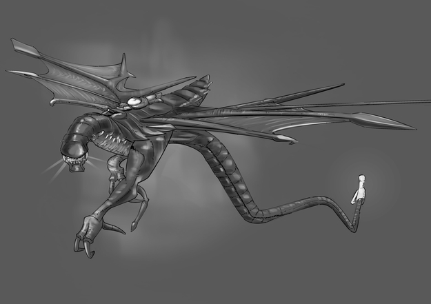 Dragonmare Sketch