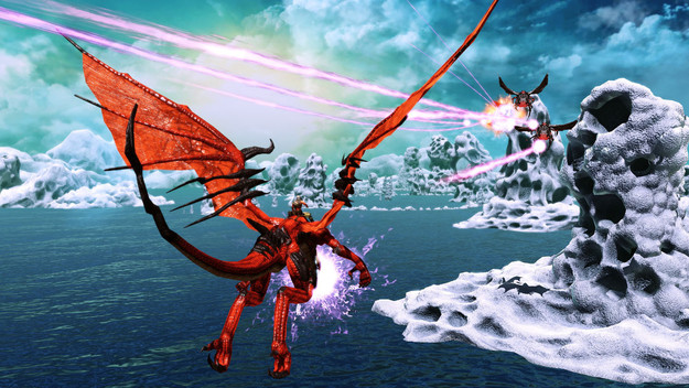 Crimson Dragon Pre-Release Screenshot