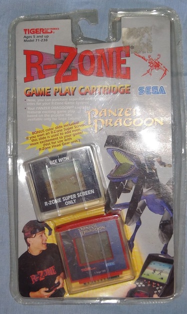 Panzer Dragoon (Tiger Electronics) R-Zone US Super Screen Version Front of Packaging