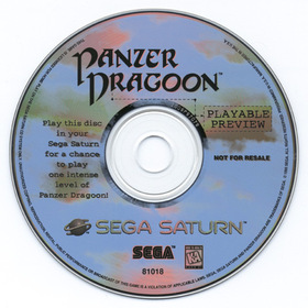 Panzer Dragoon Playable Preview (NTSC)